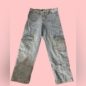 Princess Polly Lioness Cargo Jeans